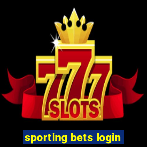 sporting bets login